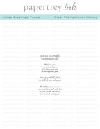 Inside Greetings: Peace Mini Stamp Set