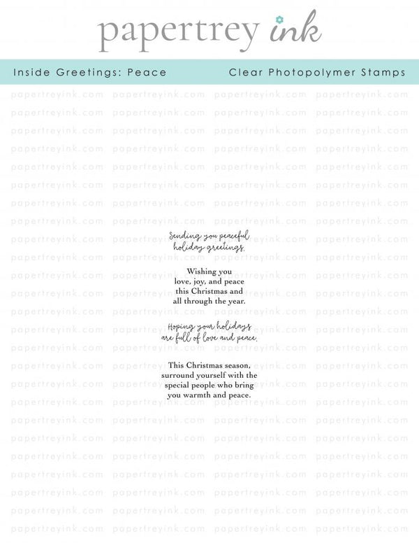 Inside Greetings: Peace Mini Stamp Set