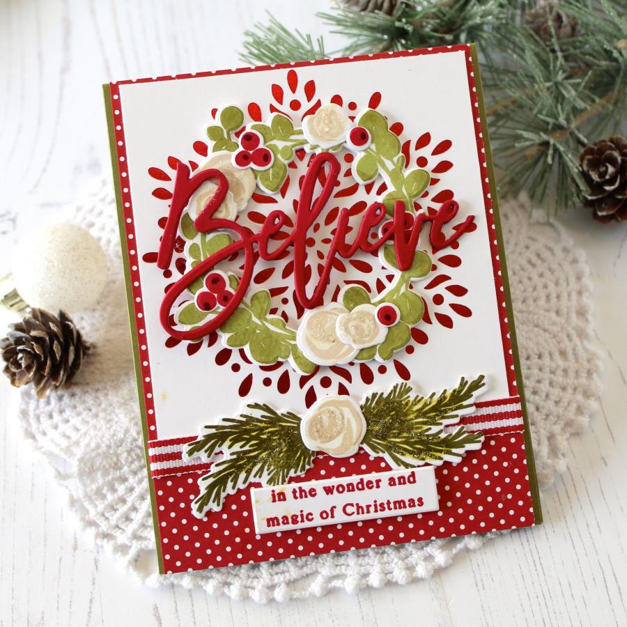 Wonderful Wreaths Stamp Set