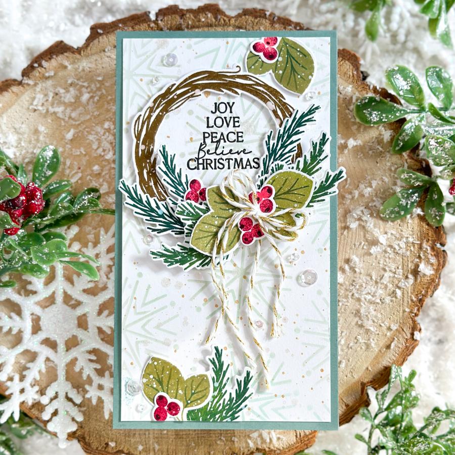 Wonderful Wreaths Stamp Set