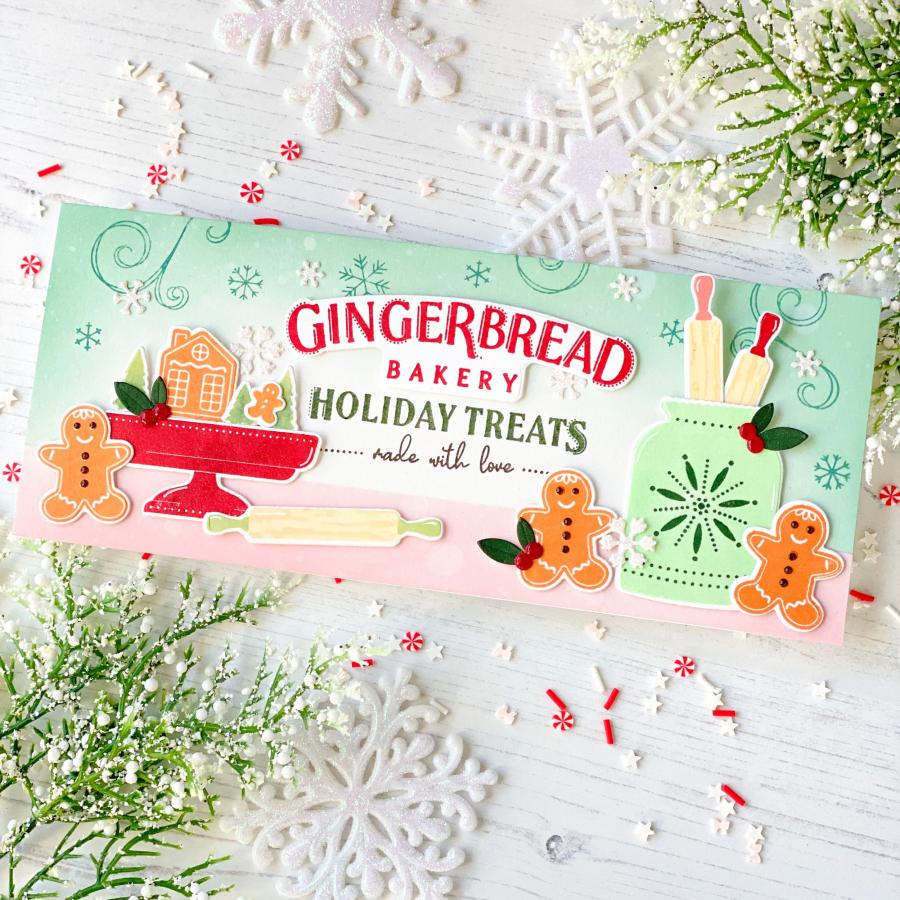 Gingerbread Bakery Stamp Set