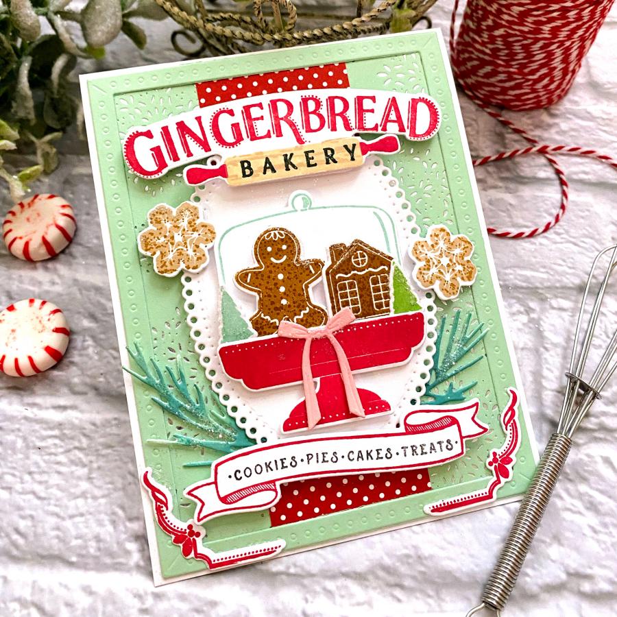 Gingerbread Bakery Stamp Set