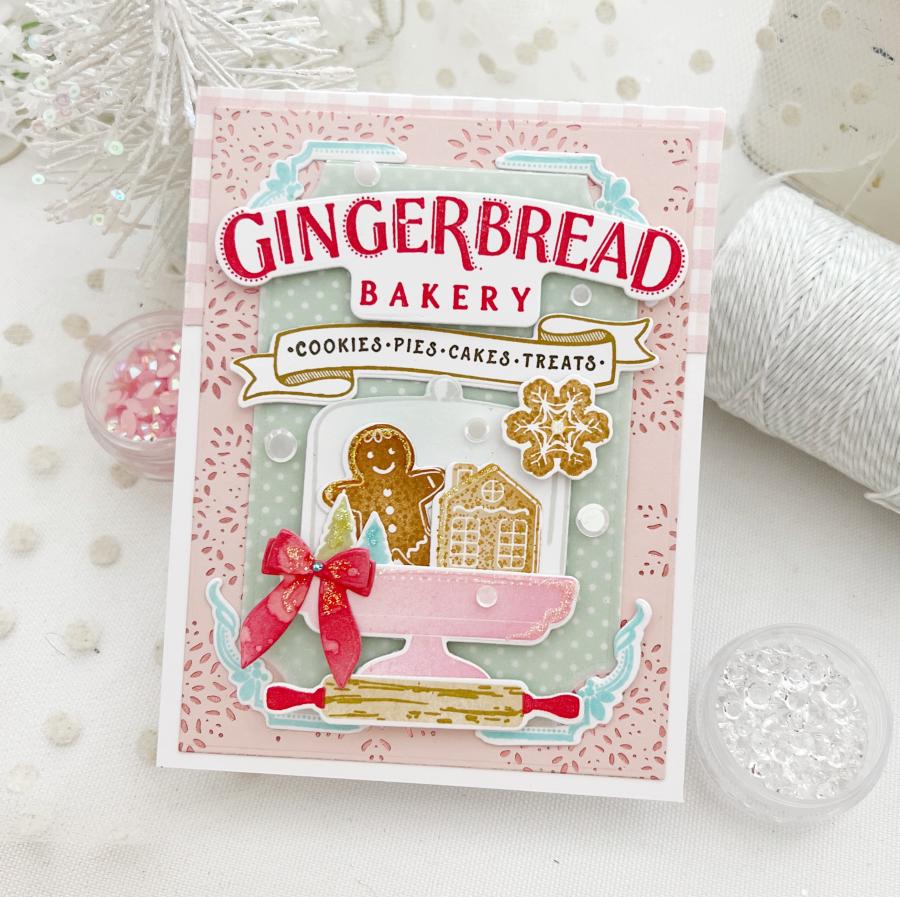 Gingerbread Bakery Stamp Set