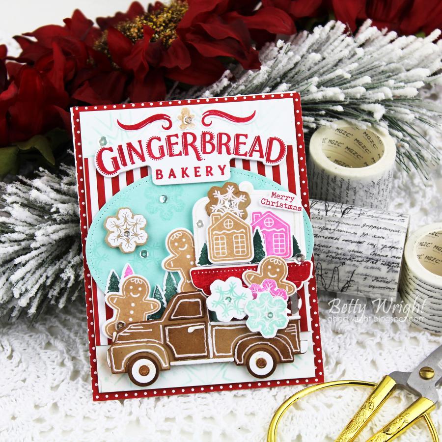 Gingerbread Bakery Stamp Set