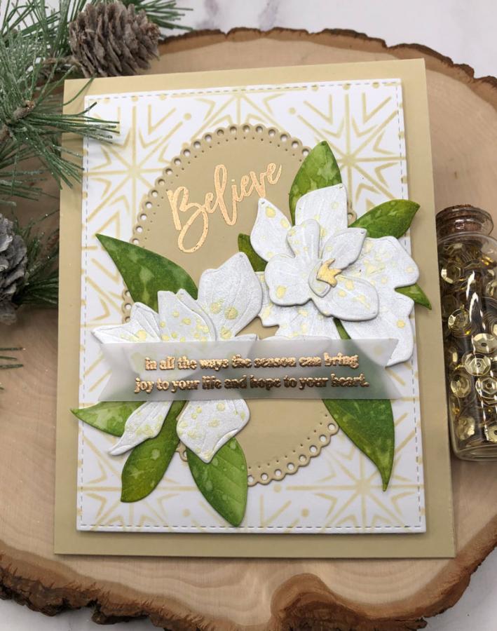 Larger than Life: Believe Sentiments Mini Stamp Set