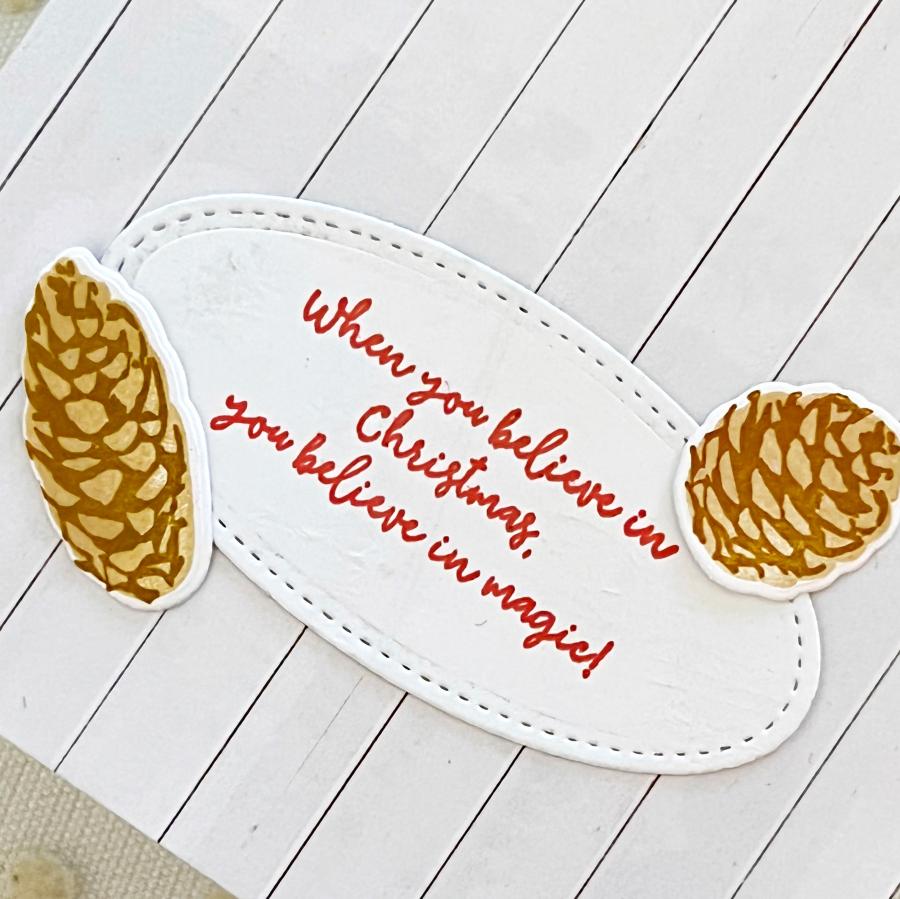 Inside Greetings: Believe Mini Stamp Set