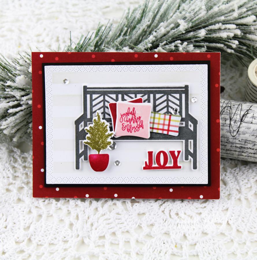Winter Bench Stamp Set
