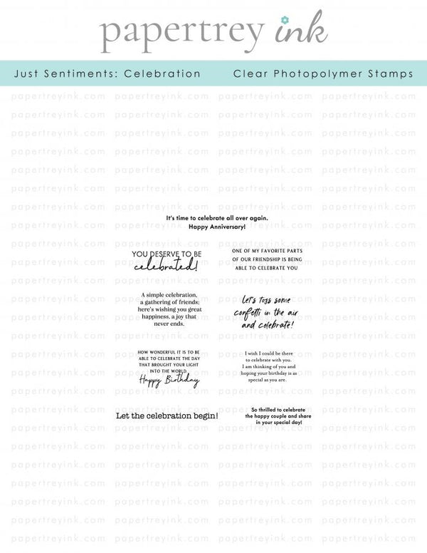 Just Sentiments: Celebration Mini Stamp Set