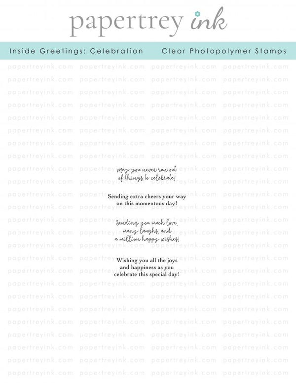 Inside Greetings: Celebration Mini Stamp Set