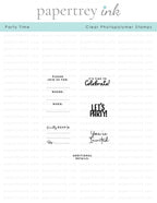 Party Time Mini Stamp Set
