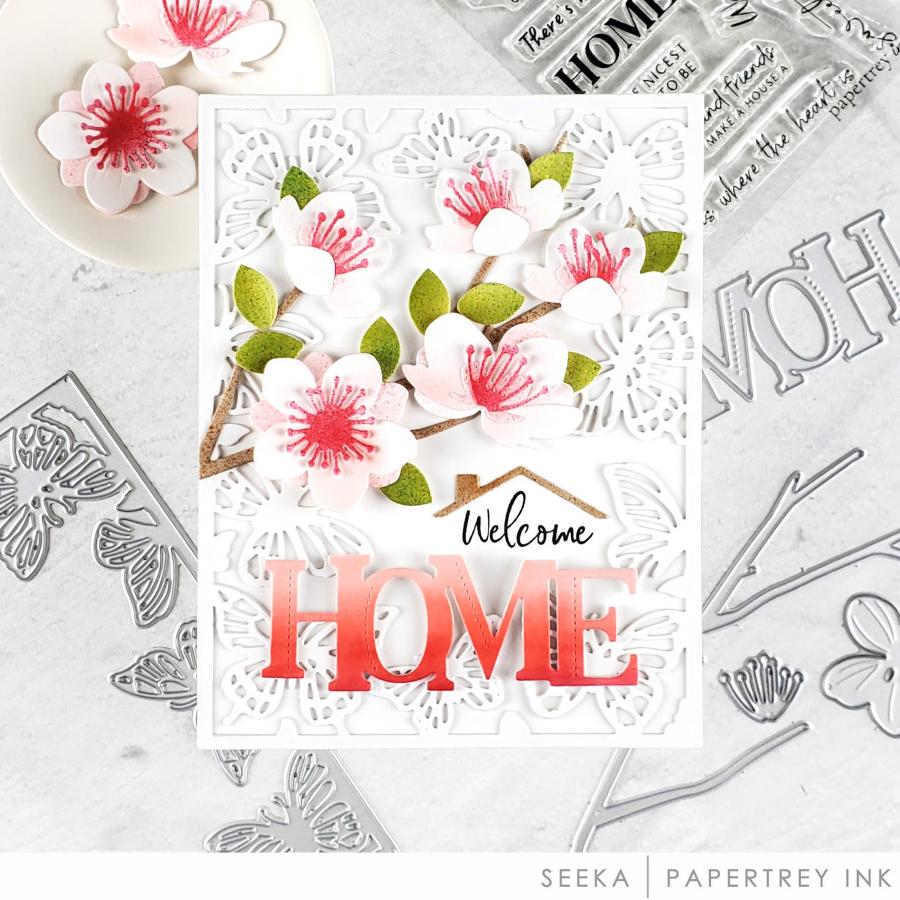 Larger than Life: Home Sentiments Mini Stamp Set