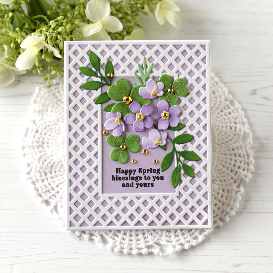 Just Sentiments: Welcome Spring Mini Stamp Set