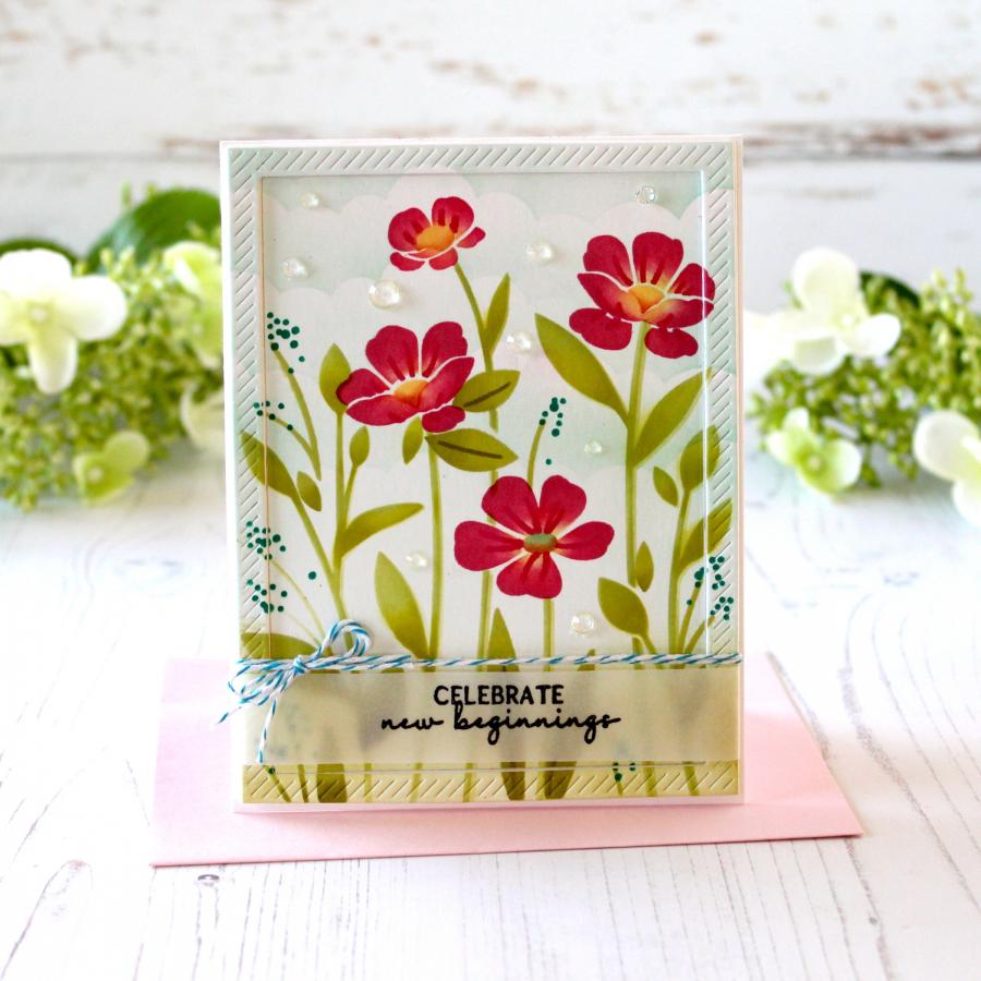 Just Sentiments: Welcome Spring Mini Stamp Set