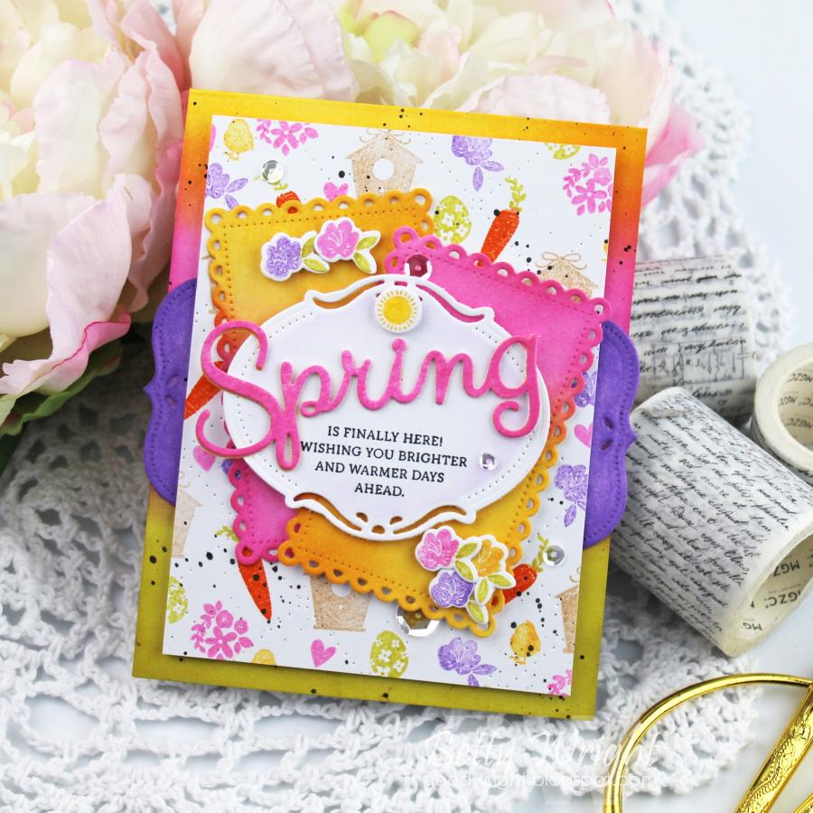 Larger than Life: Spring Sentiments Mini Stamp Set