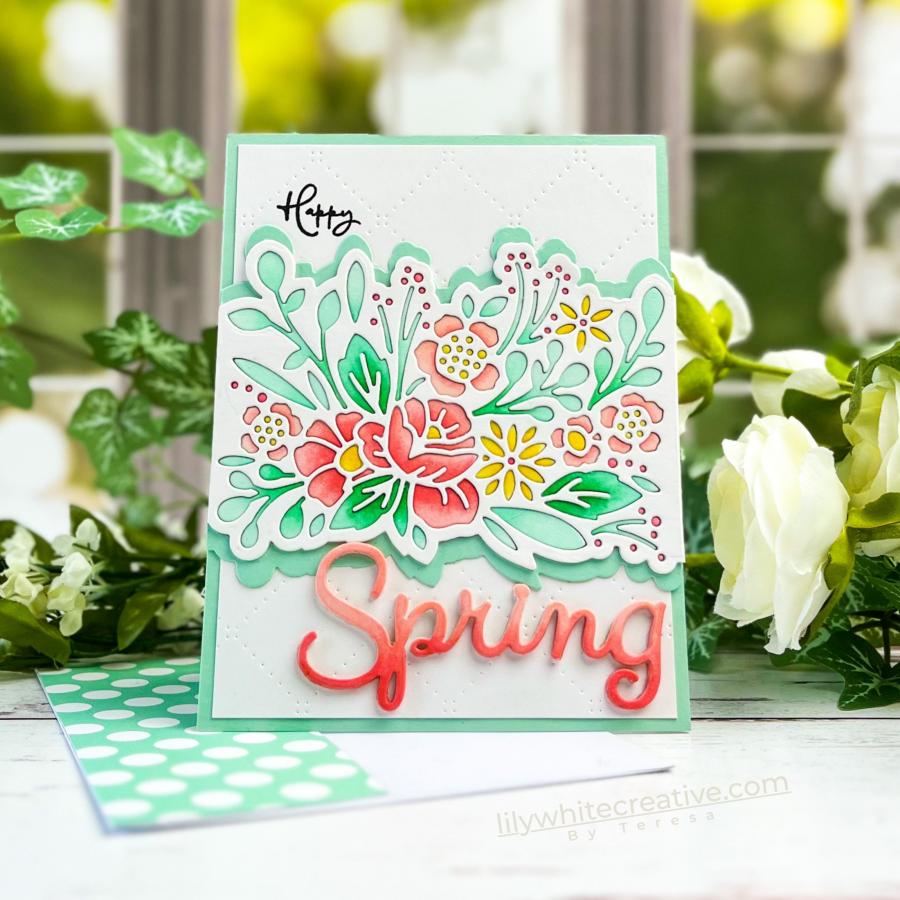 Larger than Life: Spring Sentiments Mini Stamp Set