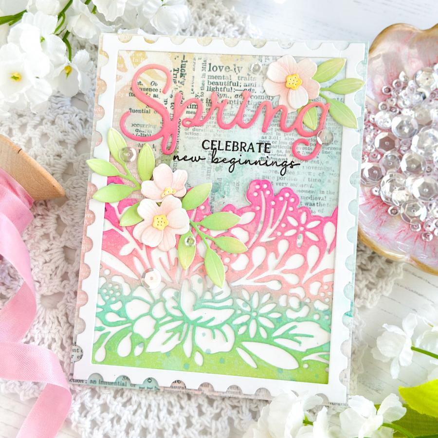 Larger than Life: Spring Sentiments Mini Stamp Set
