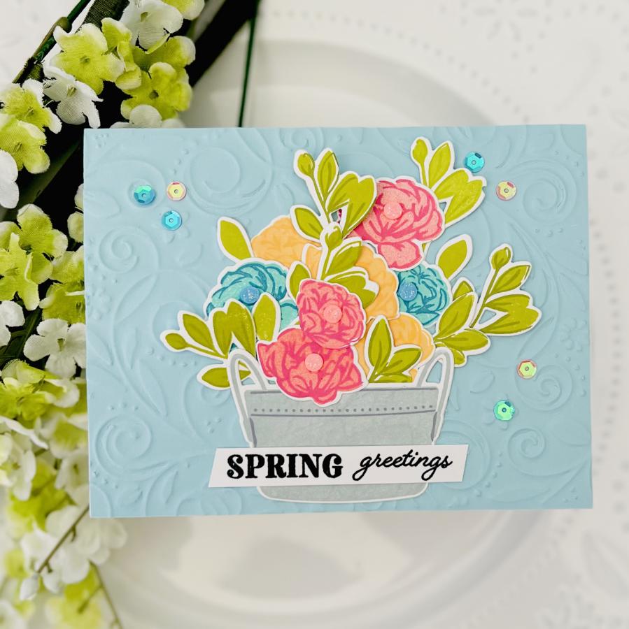 Larger than Life: Spring Sentiments Mini Stamp Set