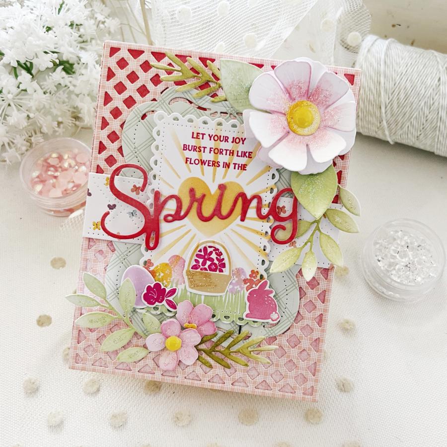 Larger than Life: Spring Sentiments Mini Stamp Set