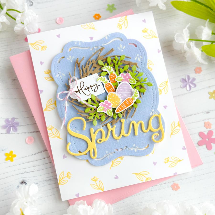 Larger than Life: Spring Sentiments Mini Stamp Set