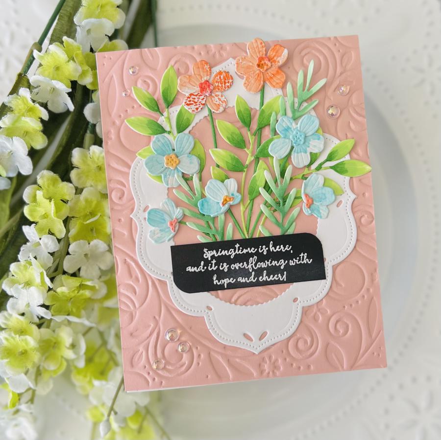 Inside Greetings: Welcome Spring Mini Stamp Set
