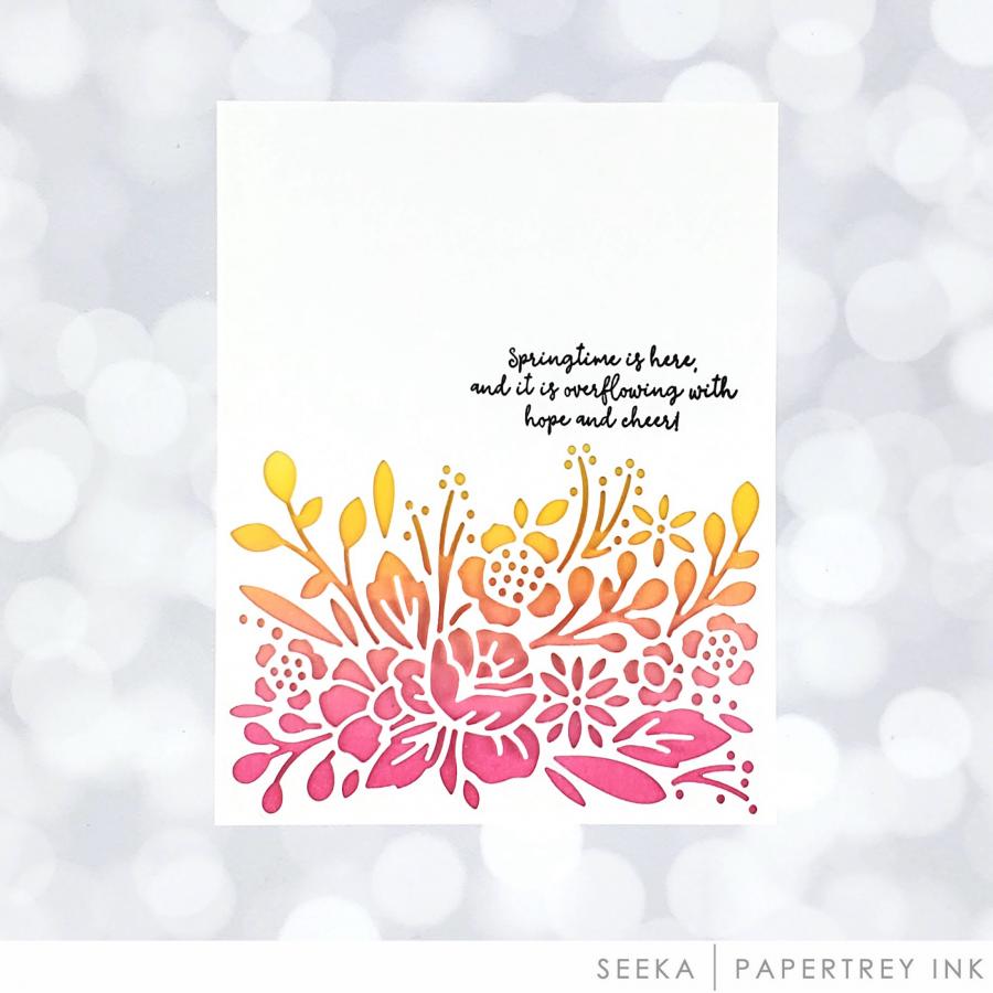 Inside Greetings: Welcome Spring Mini Stamp Set