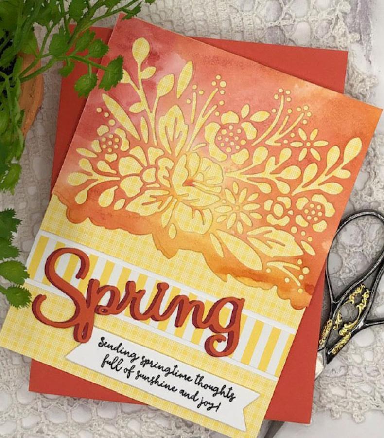 Inside Greetings: Welcome Spring Mini Stamp Set
