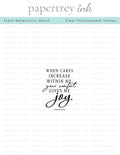 Psalm Reflections: March Mini Stamp Set