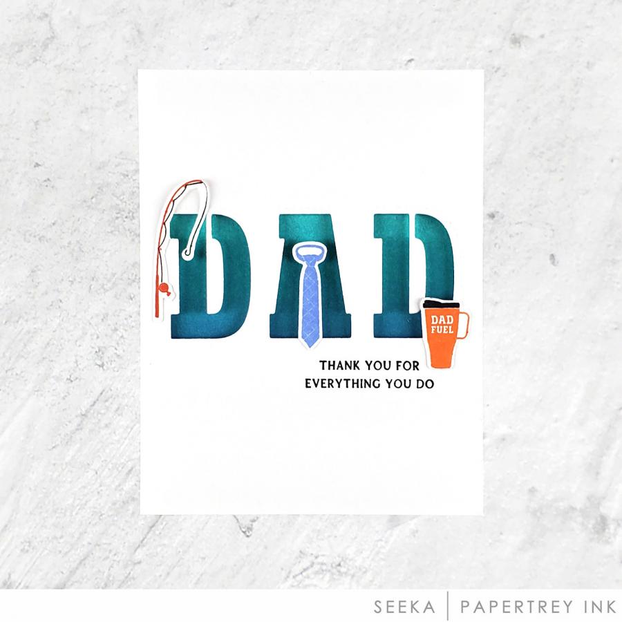 Just for Dad Mini Stamp Set