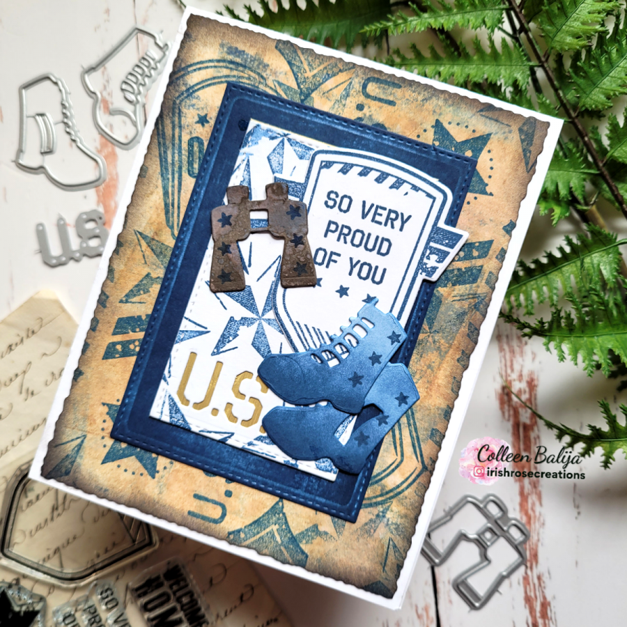 Our Heroes Stamp Set
