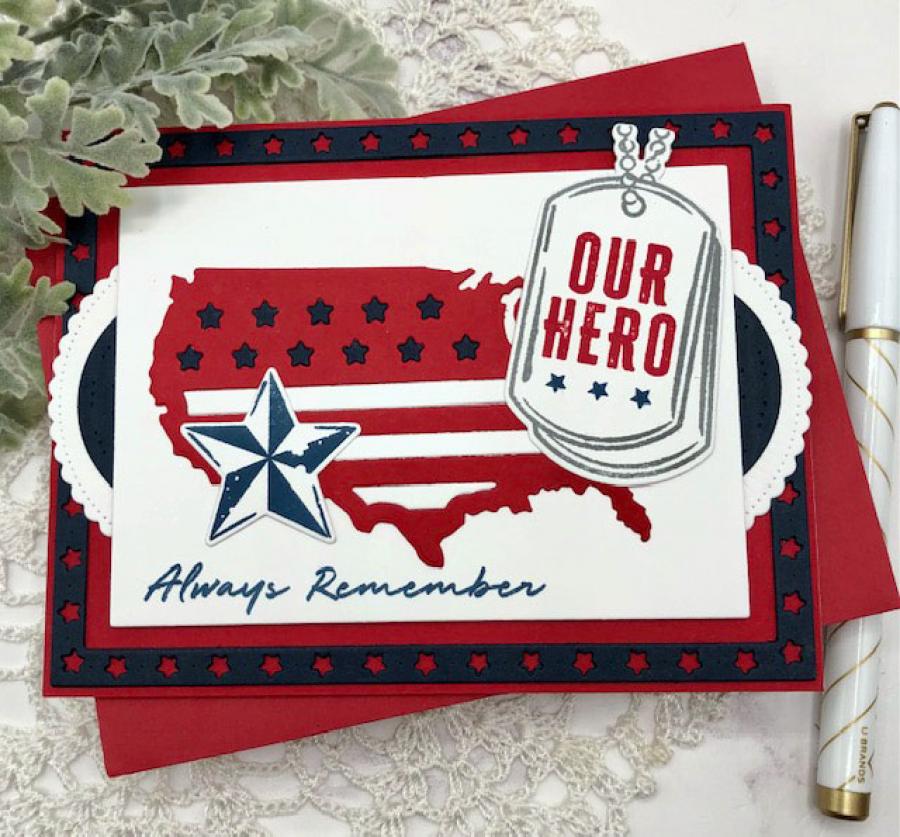 Our Heroes Stamp Set