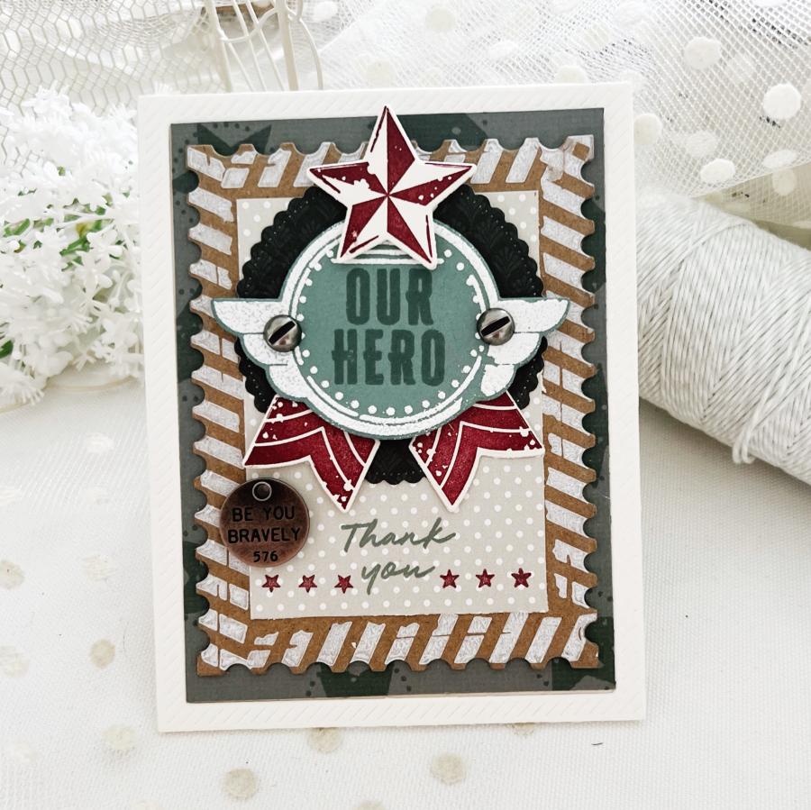 Our Heroes Stamp Set
