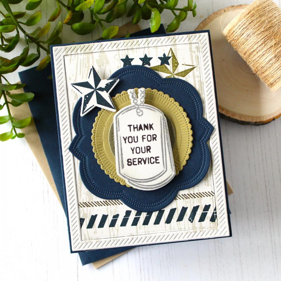 Our Heroes Stamp Set