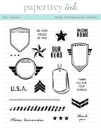Our Heroes Stamp Set