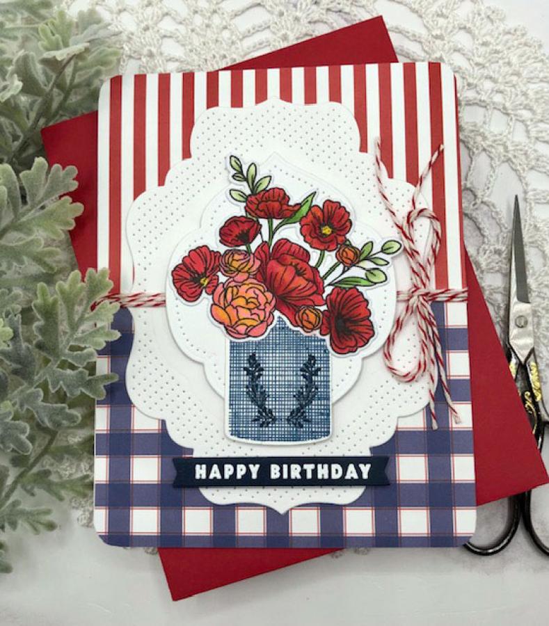 Vase Collection 18 Stamp Set