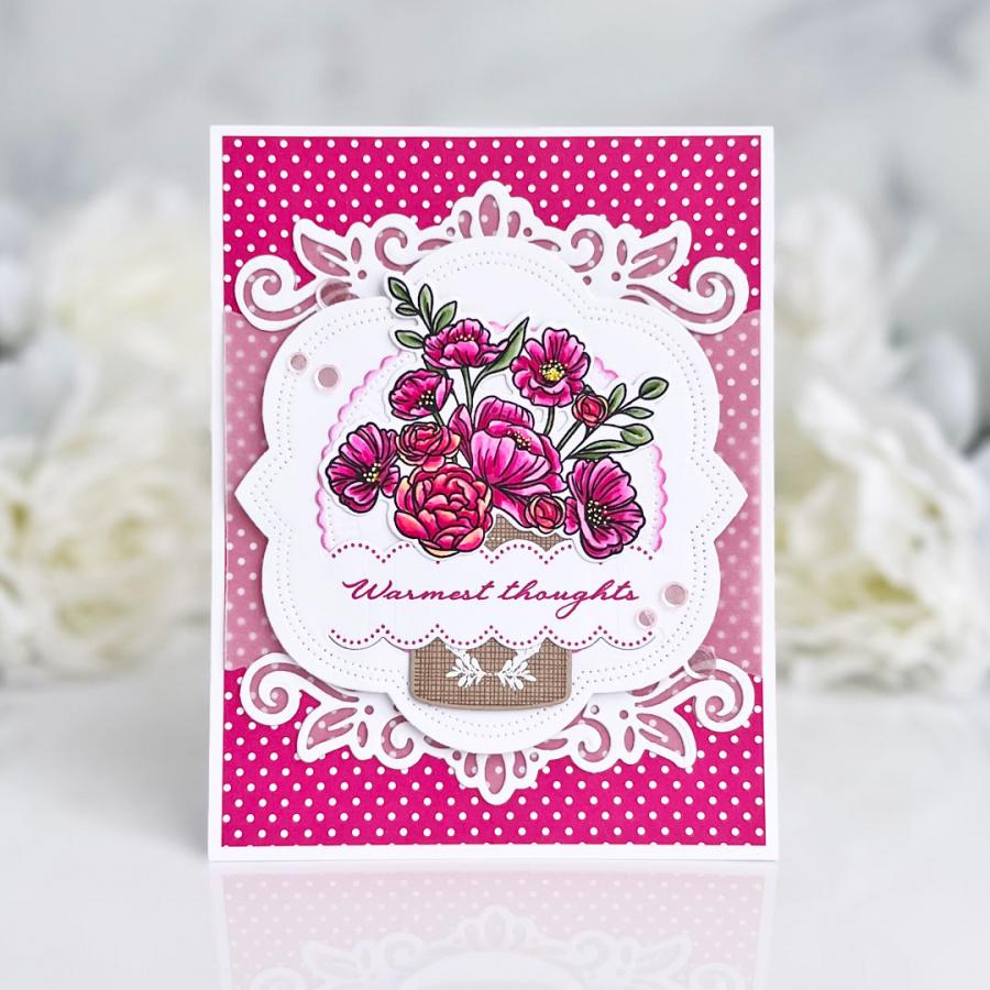 Vase Collection 18 Stamp Set
