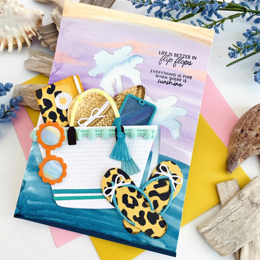 Just Sentiments: Days of Summer Mini Stamp Set