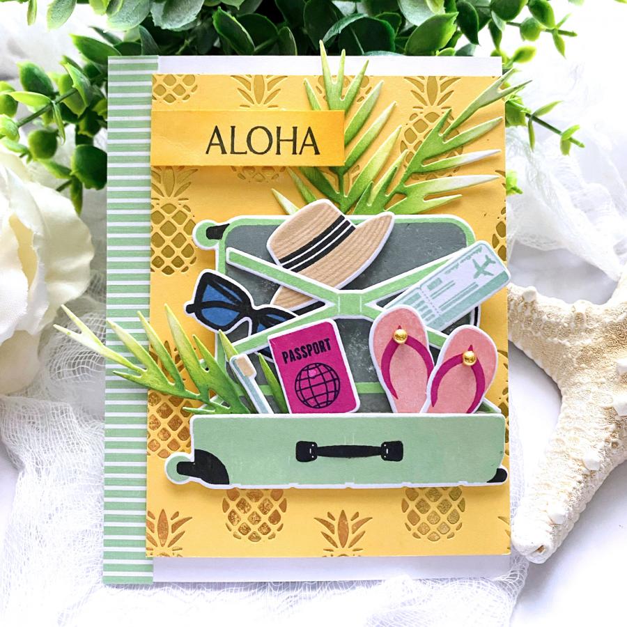 Pack Your Suitcase Stamp Set