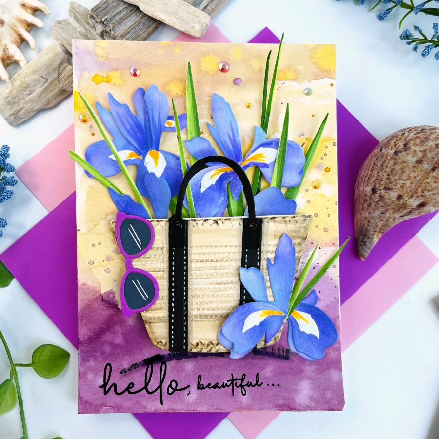 Larger than Life: Hello Sentiments Mini Stamp Set