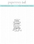 Psalm Reflections: June Mini Stamp Set