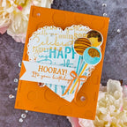 Birthday Wishes Background Stamp Set