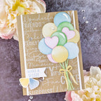Birthday Wishes Background Stamp Set