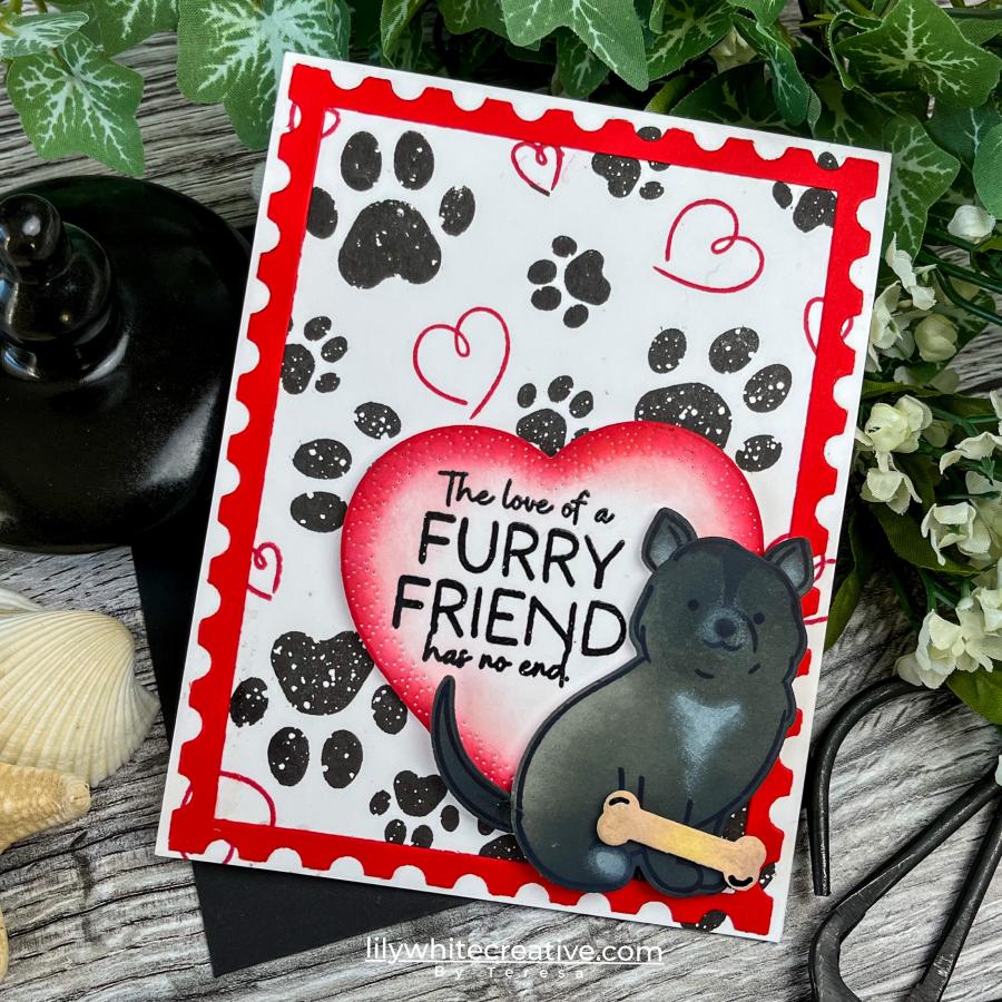 Paw Prints Stamp Set