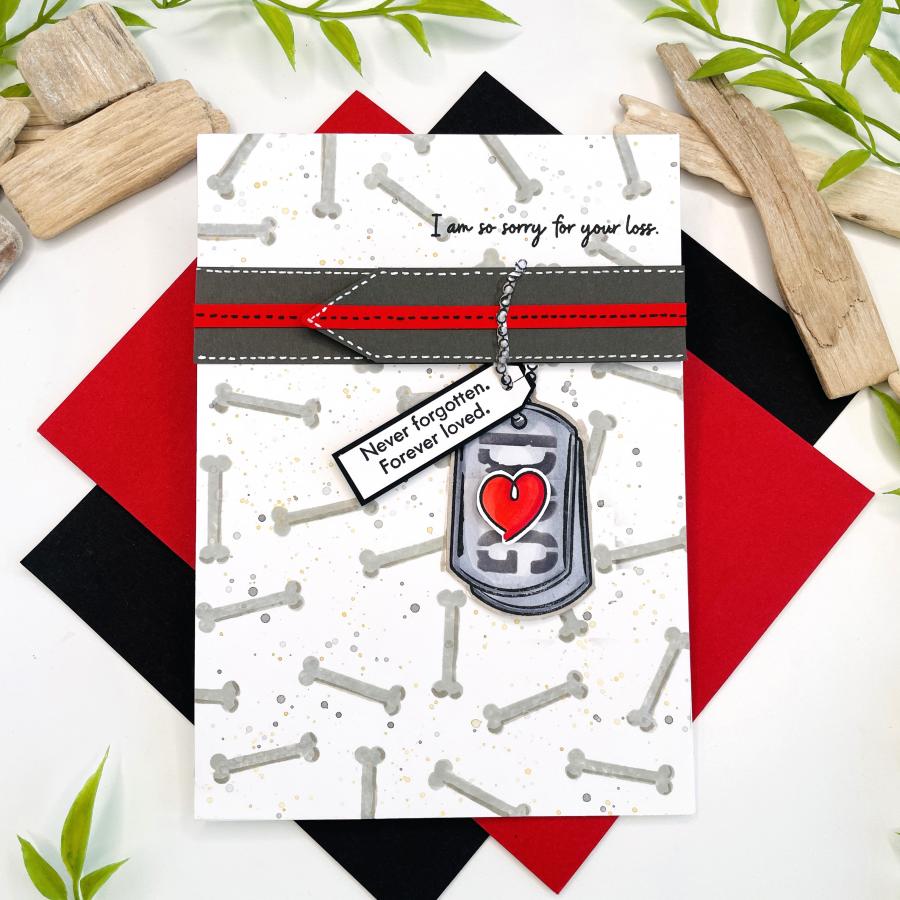 Paw Prints Stamp Set