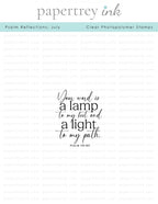 Psalm Reflections: July Mini Stamp Set