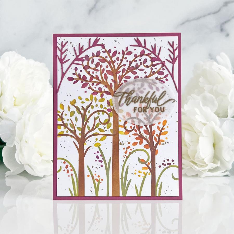 Give Thanks Sentiments Stamp Set
