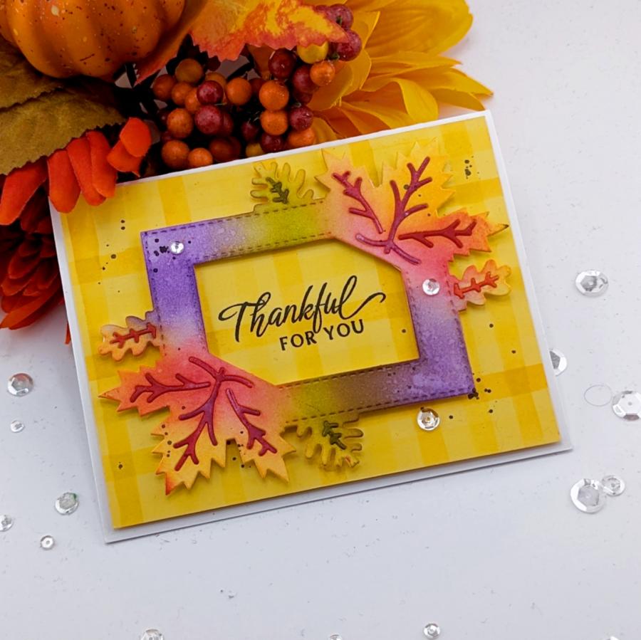 Give Thanks Sentiments Stamp Set