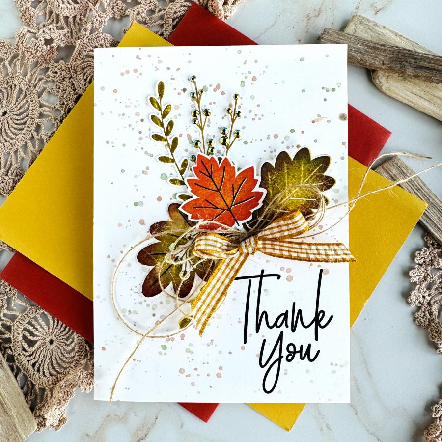 Give Thanks Sentiments Stamp Set