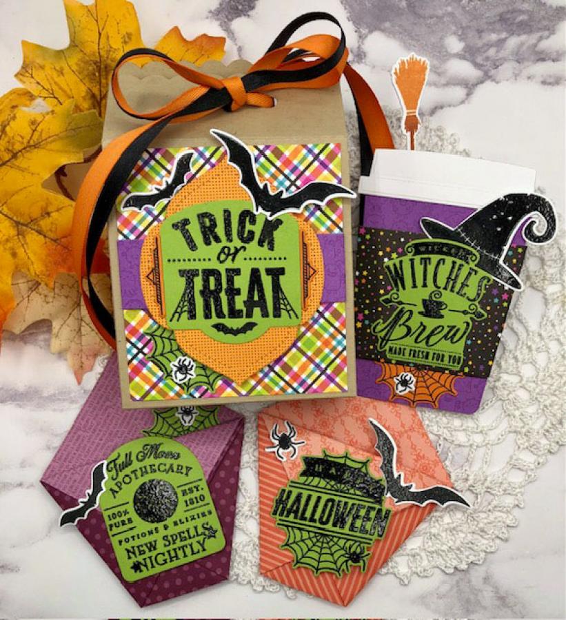 Spooky Treat Labels Stamp Set