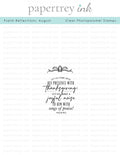 Psalm Reflections: August Mini Stamp Set