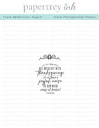 Psalm Reflections: August Mini Stamp Set